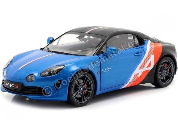 Cochesdemetal.es 2021 Alpine A110S Trackside Edition Azul/Negro/Rojo/Blanco 1:18 Solido S1801615 Cochesdemetal.es 2021 Alpine A110S Trackside Edition Azul/Negro/Rojo/Blanco 1:18 Solido S1801615