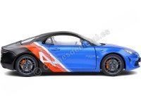Cochesdemetal.es 2021 Alpine A110S Trackside Edition Azul/Negro/Rojo/Blanco 1:18 Solido S1801615