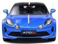 Cochesdemetal.es 2021 Alpine A110S Trackside Edition Azul/Negro/Rojo/Blanco 1:18 Solido S1801615