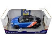 Cochesdemetal.es 2021 Alpine A110S Trackside Edition Azul/Negro/Rojo/Blanco 1:18 Solido S1801615