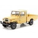 Cochesdemetal.es 1980 Toyota Land Cruiser 40 4x4 PickUp Beige 1:18 Kyosho KY08958BE