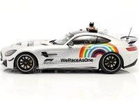 Cochesdemetal.es 2020 Mercedes-Benz AMG GT-R "Safety Car Fórmula 1" Gris Metalizado 1:18 Minichamps 155036092