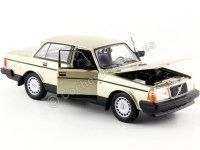 Cochesdemetal.es 1986 Volvo 240 GL Dorado Metalizado 1:24 Welly 24102