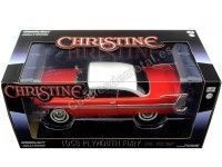 Cochesdemetal.es 1958 Plymouth Fury "Christine Versión Malvado" Rojo/Blanco 1:24 Greenlight 84082