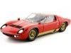 Cochesdemetal.es 1968 Lamborghini Miura P400S Rojo/Dorado 1:18 Kyosho 08316R