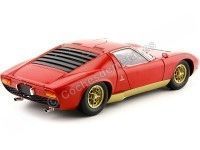 Cochesdemetal.es 1968 Lamborghini Miura P400S Rojo/Dorado 1:18 Kyosho 08316R