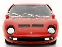 Cochesdemetal.es 1968 Lamborghini Miura P400S Rojo/Dorado 1:18 Kyosho 08316R