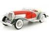 Cochesdemetal.es 1935 Duesenberg SSJ Speedster Rojo/Gris 1:18 Auto World AW279