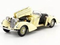 Cochesdemetal.es 1939 Horch 855 Special Roadster Amarillo 1:18 Sun Star 2407