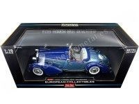 Cochesdemetal.es 1939 Horch 855 Special Roadster Azul Bitono 1:18 Sun Star 2408