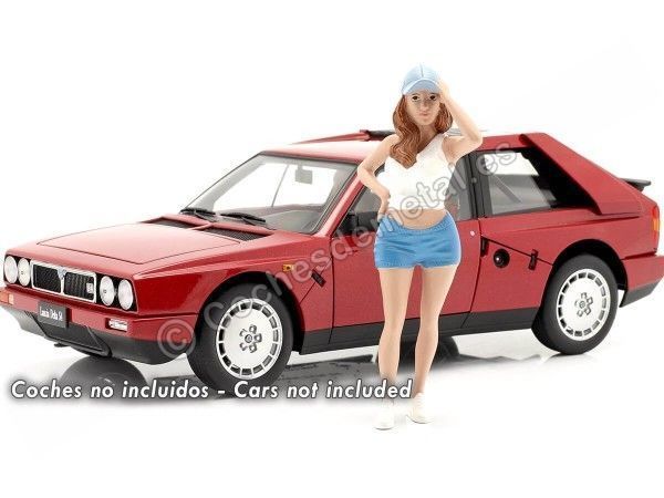 Cochesdemetal.es Figura de Resina "Quedada Series II, Figura III" 1:18 American Diorama 76291