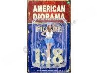 Cochesdemetal.es Figura de Resina "Quedada Series II, Figura III" 1:18 American Diorama 76291