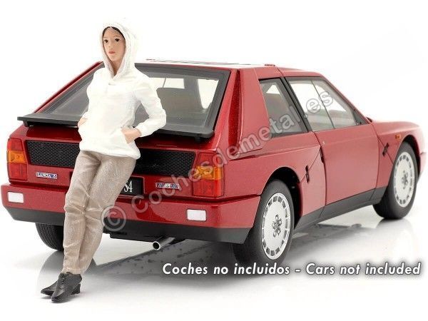 Cochesdemetal.es Figura de Resina "Quedada Series II, Figura I" 1:18 American Diorama 76289