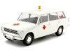 Cochesdemetal.es 1968 Seat 124 Familiar "Ambulancia" Blanco 1:18 Triple-9 1800227