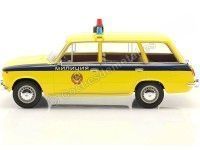 Cochesdemetal.es 1970 Lada 2102 (Seat 124 Familiar) "Policía URSS" Amarillo/Azul 1:18 Triple-9 1800233