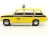 Cochesdemetal.es 1970 Lada 2102 (Seat 124 Familiar) "Policía URSS" Amarillo/Azul 1:18 Triple-9 1800233