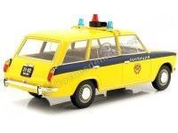 Cochesdemetal.es 1970 Lada 2102 (Seat 124 Familiar) "Policía URSS" Amarillo/Azul 1:18 Triple-9 1800233