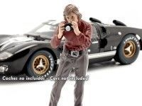 Cochesdemetal.es Figura de Resina "Dia de Carreras Series I, Figura II" 1:18 American Diorama 76284