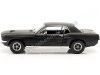 Cochesdemetal.es 1967 Ford Mustang Coupe "Creed. La leyenda de Rocky" Negro Mate 1:18 Greenlight 13611