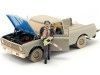 Cochesdemetal.es 1974 Chevrolet C-10 "La Matanza de Texas + Figura con Careta y Motosierra" 1:18 Highway-61 18022