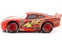Cochesdemetal.es 2017 Lightning McQueen Nº95 "Película Cars 3 Rayo McQueen Disney" Con Vitrina 1:18 Schuco 0490
