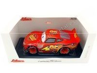 Cochesdemetal.es 2017 Lightning McQueen Nº95 "Película Cars 3 Rayo McQueen Disney" Con Vitrina 1:18 Schuco 0490