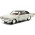 Cochesdemetal.es 1965 Opel Diplomat A V8 Coupé Plata/Negro 1:24 WhiteBox 124082