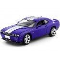 Cochesdemetal.es 2012 Dodge Challenger SRT Violeta 1:24 Welly 24049