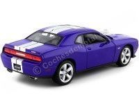 Cochesdemetal.es 2012 Dodge Challenger SRT Violeta 1:24 Welly 24049