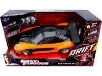 Cochesdemetal.es 2006 Mazda RX-7 "Fast & Furious Tokyo Drift" Radio Control + Neumáticos Drift 1:10 Jada Toys 99700/253209001