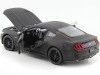 Cochesdemetal.es 2015 Ford Mustang GT Negro Mate 1:24 Welly 24062