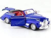 Cochesdemetal.es 1941 Chevrolet Special De Luxe Tuning Azul Eléctrico 1:24 Welly 22411