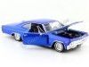 Cochesdemetal.es 1965 Chevrolet Impala SS 396 Tuning Azul Metalizado 1:24 Welly 22417