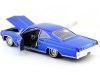 Cochesdemetal.es 1965 Chevrolet Impala SS 396 Tuning Azul Metalizado 1:24 Welly 22417