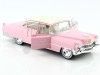 Cochesdemetal.es 1955 Cadillac Fleetwood Series 60 Rosa/Beige 1:24 Greenlight 84098