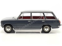 Cochesdemetal.es 1972 Fiat 124 Familiare (Seat 124 Familiar) Gris 1:18 Triple-9 1800220