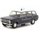 Cochesdemetal.es 1972 Fiat 124 Familiare (Seat 124 Familiar) "Carabinieri" Azul/Blanco 1:18 Triple-9 1800222