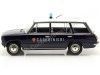 Cochesdemetal.es 1972 Fiat 124 Familiare (Seat 124 Familiar) "Carabinieri" Azul/Blanco 1:18 Triple-9 1800222