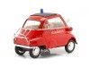 Cochesdemetal.es 1954 BMW Isetta 250 Bomberos Rojo 1:18 Welly 24096