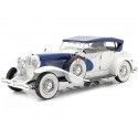 Cochesdemetal.es 1934 Duesenberg Phaeton II SJ Azul/Blanco 1:18 Greenlight 13589