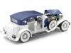 Cochesdemetal.es 1934 Duesenberg Phaeton II SJ Azul/Blanco 1:18 Greenlight 13589