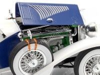 Cochesdemetal.es 1934 Duesenberg Phaeton II SJ Azul/Blanco 1:18 Greenlight 13589