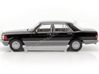 Cochesdemetal.es 1985 Mercedes-Benz Clase-S (W126) S-Class Negro 1:18 MC Group 18184