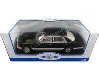 Cochesdemetal.es 1985 Mercedes-Benz Clase-S (W126) S-Class Negro 1:18 MC Group 18184