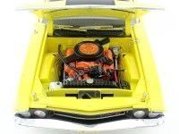 Cochesdemetal.es 1970 Dodge Challenger R/T 383 Magnum "NCIS" Amarillo/Negro 1:18 Greenlight 12845