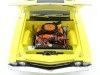 Cochesdemetal.es 1970 Dodge Challenger R/T 383 Magnum "NCIS" Amarillo/Negro 1:18 Greenlight 12845