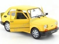 Cochesdemetal.es 1972 Fiat 126 (Seat 126) Amarillo 1:21 Welly 24066