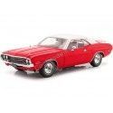 Cochesdemetal.es 1970 Dodge Challenger "The Challenger Deputy" Rojo/Blanco 1:18 Greenlight 13618