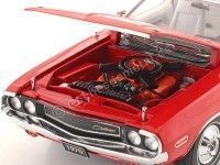 Cochesdemetal.es 1970 Dodge Challenger "The Challenger Deputy" Rojo/Blanco 1:18 Greenlight 13618