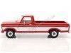 Cochesdemetal.es 1975 Ford F-100 Pickup con Cubierta Deluxe Rojo/Blanco 1:18 Greenlight 13620